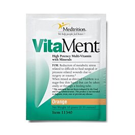 Oral Supplement VitaMent® Orange Flavor Powder 5 Gram Individual Packet