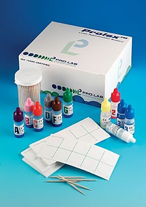Test Kit Prolex Latex Agglutination Test Streptococci Groups A B C D F And G Identification